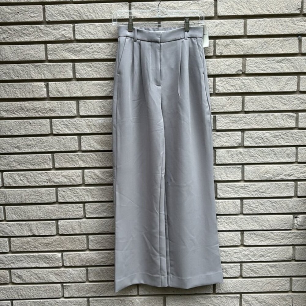 Abercrombie and Fitch Sloan Tailored Pant Gray and Navy Blue Size 26/2